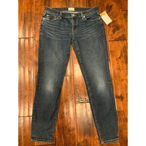 Hudson Medium Wash "Krista Ankle Super Skinny" Blue Jeans, Size 26